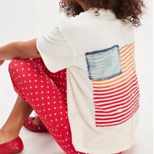 Free People x Tricia Fix Americana Tee